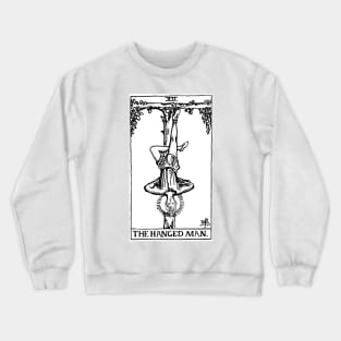 The Hanged Man Tarot Card Crewneck Sweatshirt